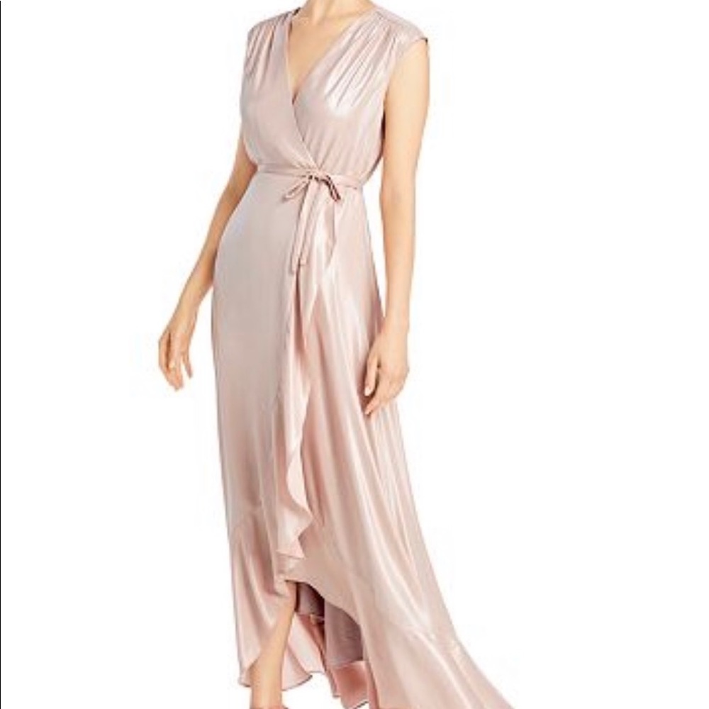 NWT AQUA Pink Bridesmaid Dress - Size 8